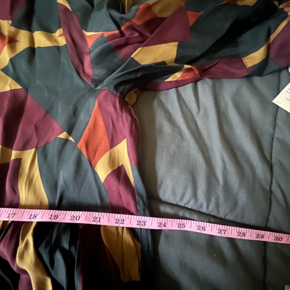 TOAST London geo print cup to blend dress size 18 - Picture 14 of 16